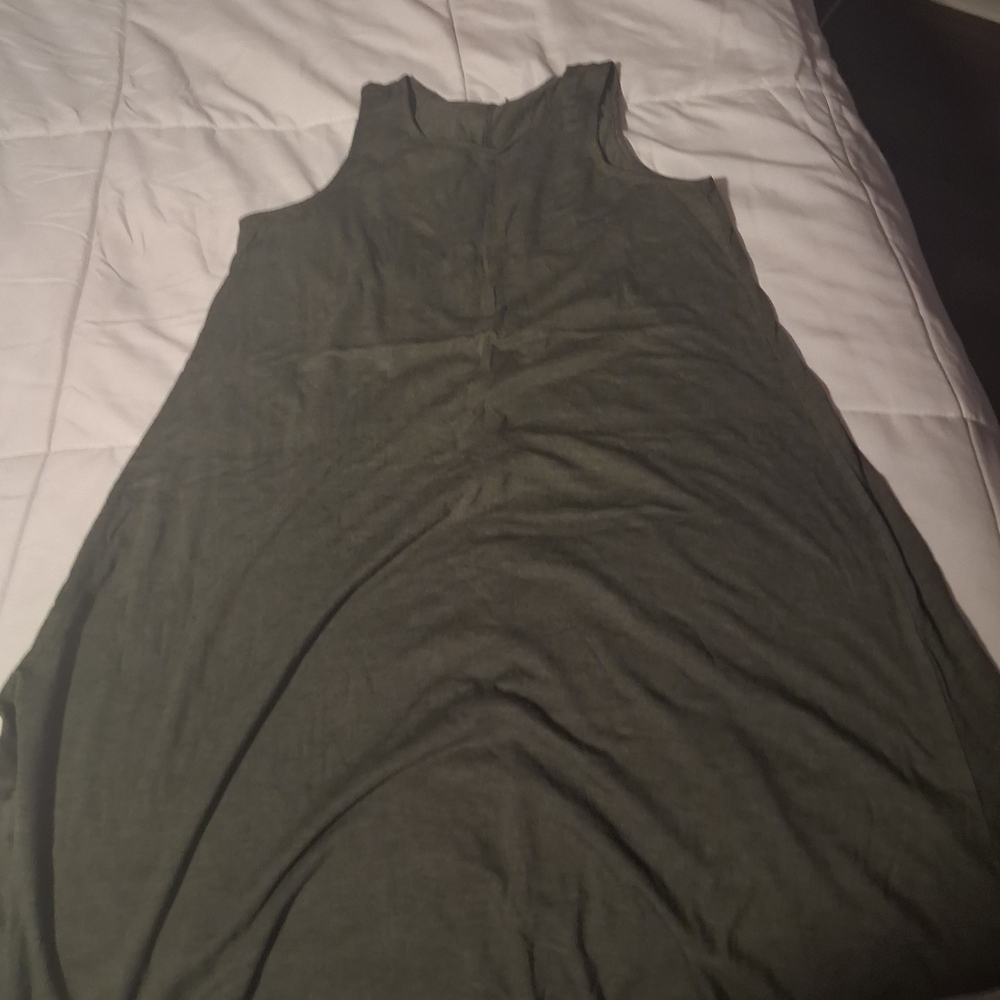 Old Navy Dark Green Sleeveless Top